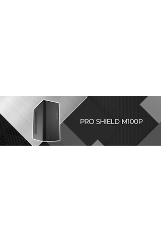 Msı Pro Shıeld M100p 1x120mm Fan Matx Bilgisayar Kasası