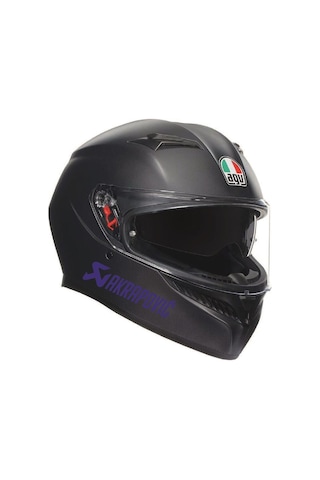Akrapovıc Lacivert Motosiklet Sponsor Markası Sticker Etiket Mode