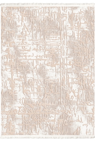 Ipek Halı Gaspara 14508 Bej 160x230 Ebatında Saçaklı