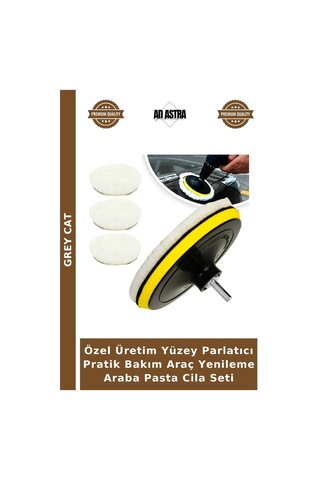 Özel Üretim Yüzey Parlatıcı Pratik Bakım Araç Yenileme Araba Pasta Cila Seti