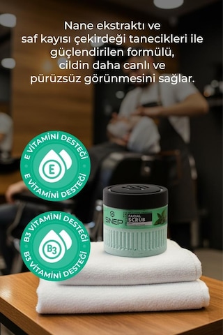 Sinep Pro-care Scrub Aydınlatıcı Ve Temizleyici Yüz Peelingi 400 Ml Nane Mint