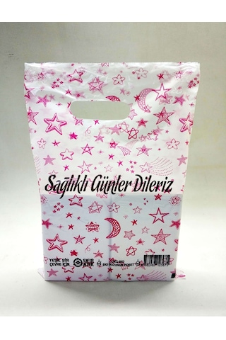 5000 Adet 20X30Cm Eko Bio Eczane Poşeti