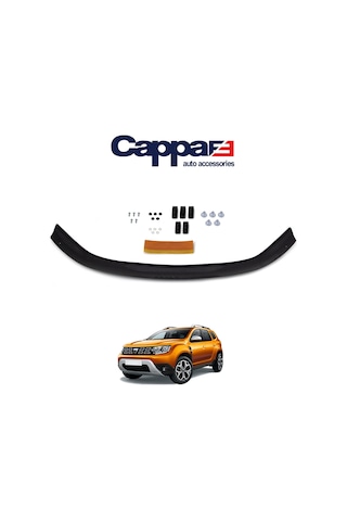 Cappafe Dacia Duster Ön Kaput Koruyucu Rüzgarlık 4Mm Abs 2018-› N11.38494