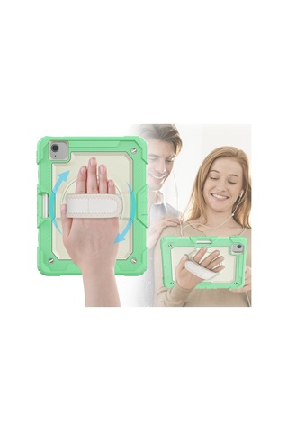 İpad Pro 11 2020 Kılıf Strap New Tablet Kapak - Yeşil Diğer