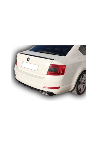 Skoda Octavia M3 Uyumlu Yedek Parça Spoiler Boyasız