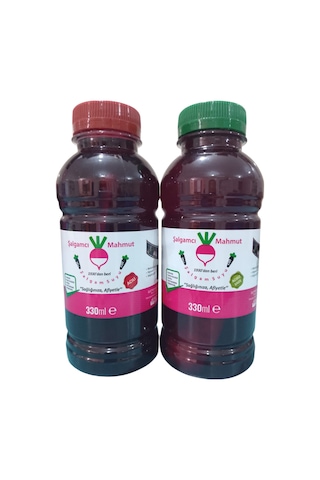 Şalgamcı Mahmut Havuçlu Natürel Adana Şalgamı Acılı - Acısız 12 X 330 Ml