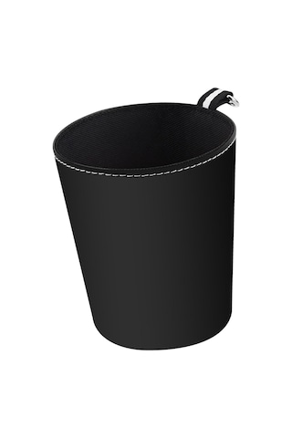 Homyl Araba Çöp Kutusu Dayanıklı İç Aksesuar Çok Siyah Siyah