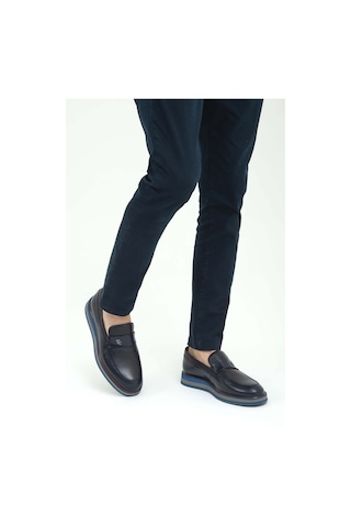 Tamer Tanca Erkek Hakiki Deri Lacivert Açma Casual Ayakkabı 183 20067 Erk Ayk Sk22/23 Lacı Acma/lacı Gyk Lacivert