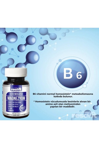 Resavit 2 X Magnezyum 3 Lü Form Bisglisinat-sitrat-malat