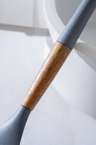 Evero Silikon Düz Spatula - 29 Cm Gri