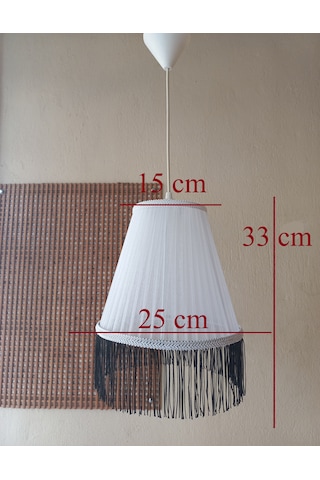 N-62 Siyah Organze Yatak Odası Çocuk Ve Bebek Odası Avize Siyah