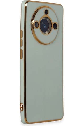 Newface Realme 11 Pro Kılıf Volet Silikon - Glblseme - 3 Açık Yeşil