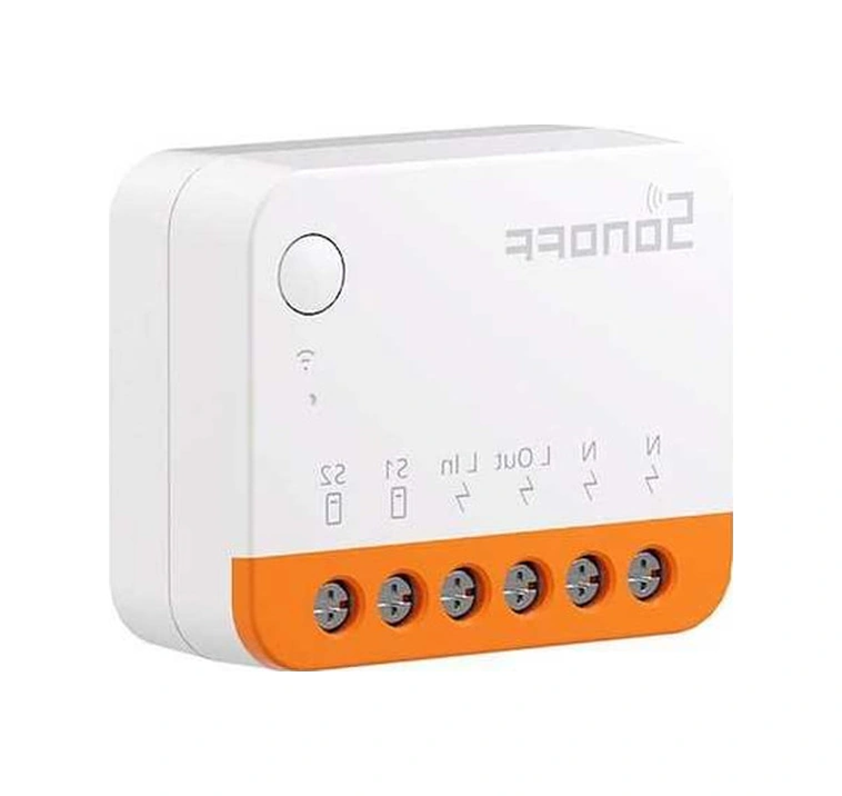 Fortunelane Sonoff Mını R4 Wifi Anahtarı, Uzaktan Kontrol, Alexa/google Home Uyumlu, Beyaz Beyaz