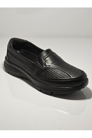 Cem Pekşen Maggy Bk7019-f Kadın Günlük Deri Comfort Ayakkabı Siyah