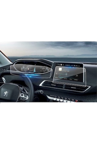 Peugeot 3008 8 Inç Multimedya + Hayalet Ekran Koruyucu Film (521240771)