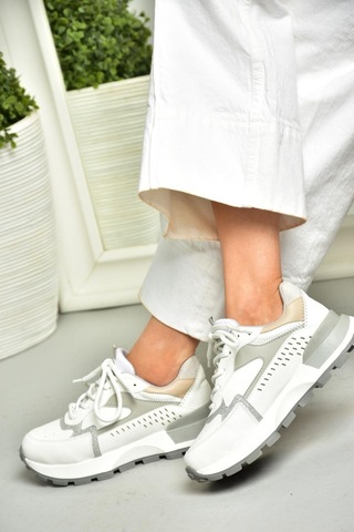 Fox Shoes S312212809 Beyaz Spor Ayakkabı Sneakers Beyaz