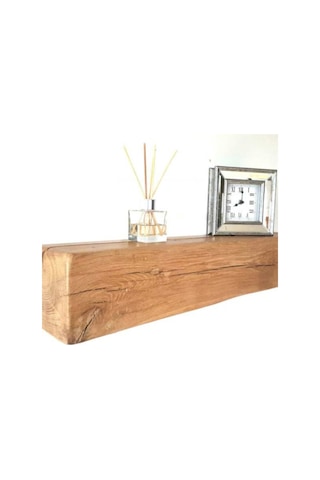 Rustic Meşe Duvar Rafı (388001629)