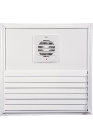 Aspiratörlü - Fanlı Alüminyum Yapıştırma Menfez Beyaz