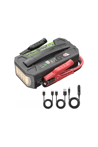 Lokithor J5000pro 12v 5000amp Lifepo4 Akıllı Akü Takviye + Powerbank + Led Lamba