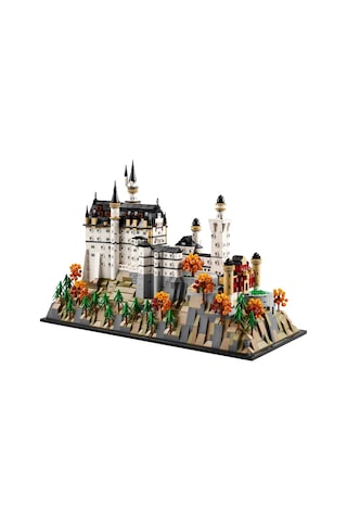 LEGO® Architecture Neuschwanstein Şatosu 21063 - Yetişkinler için Koleksiyonluk Model Yapım Seti (3455 Parça)