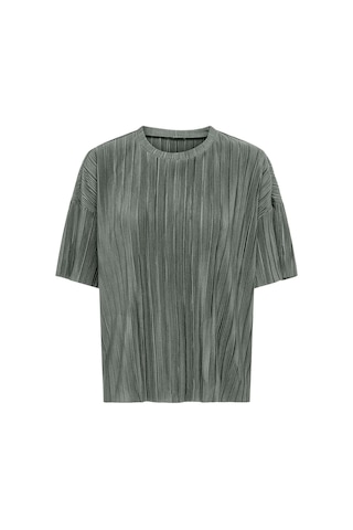 Only Kadın Onlravenna Bisiklet Yaka Kısa Kollu T-shirt 15318506 Yeşil Yeşil