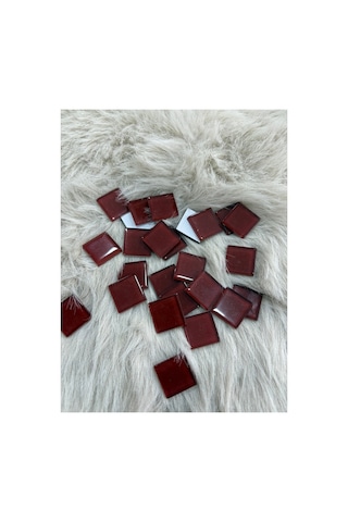 Sanatsal Kristal Mozaik Ks-11 23x23mm Bordo 250gr