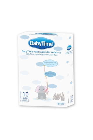 Baby Time Nazal Aspiratör Yedek Uç 10'lu
