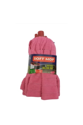 Soft Mop Mikrofiber Havlu Paspas Mop Ucu Ahşap Sapı Takım