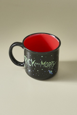 Karaca Rıck And Morty Siyah Kupa 400 Ml