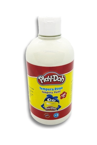 Tempera Boya 500 Ml. Beyaz Renk Karışık Çok Renkli