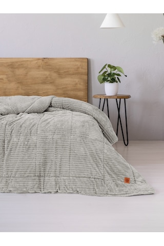 Cotton Box Wave Çift Kişilik Yorgan Gri 195x215 Cm Gri