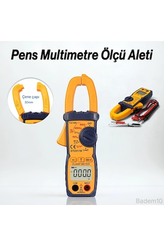 600v Pens Multimetre Dijital Ölçü Aleti Gerilim Direnç Ampermetre Voltaj Elektrik Ölçüm Akım Cihazı