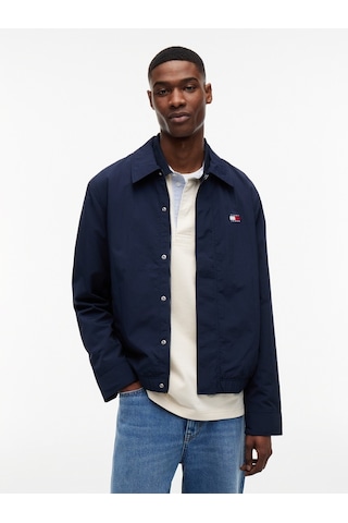 Tommy Hilfiger Tjm Cıty Lıfe Coach Jacket Erkek Mavi Mont - Dm0dm22733
