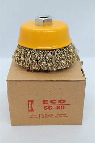 Esc-80 Eko Saçaklı Çanak Fırça