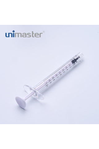 Unimaster Altair Luer Lock Şırınga 1ml 100 x 40'lı