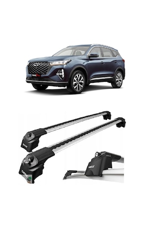Chery Tiggo 7 Tavan Barı Ara Atkı Kilitli Bar  Ürün Turtel Marka 2020 Sonrası Uyumlu  -