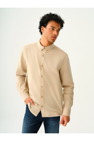 Loft Erkek Gömlek Lf2037403 Bej