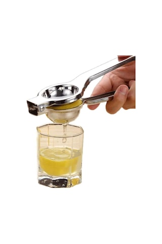 Paslanmaz Çelik Limon Sıkacağı Gümüş