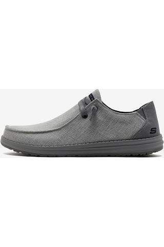 Skechers Melson - Nela Erkek Gri Günlük Ayakkabı 210726 Gry Gri
