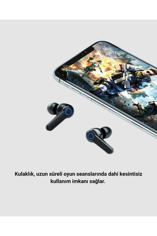 Powerbank Lı M19 Bluetooth Kulaklık Oyun İçin Düşük Gecikme, Uzun Kullanım Ve Şarj Desteği - Lisin Diğer