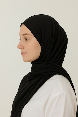 Mim Eşarp Enba Penye Pamuksu Şal Siyah