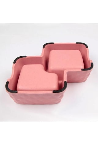 Bobo Bambu İkili Mama Su Kabı Bo-3165 360 ML + 430 ML