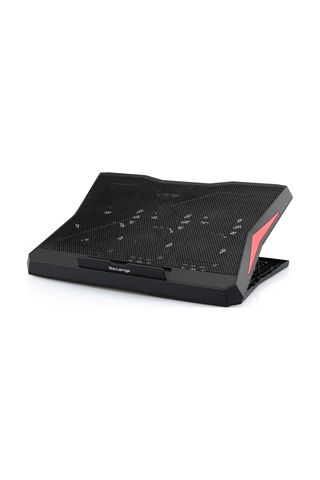 Q3 Kırmızı Ledli 6 Fanlı Laptop Soğutucu Ayarlanabilir Dizüstü Bilgisayar Standı