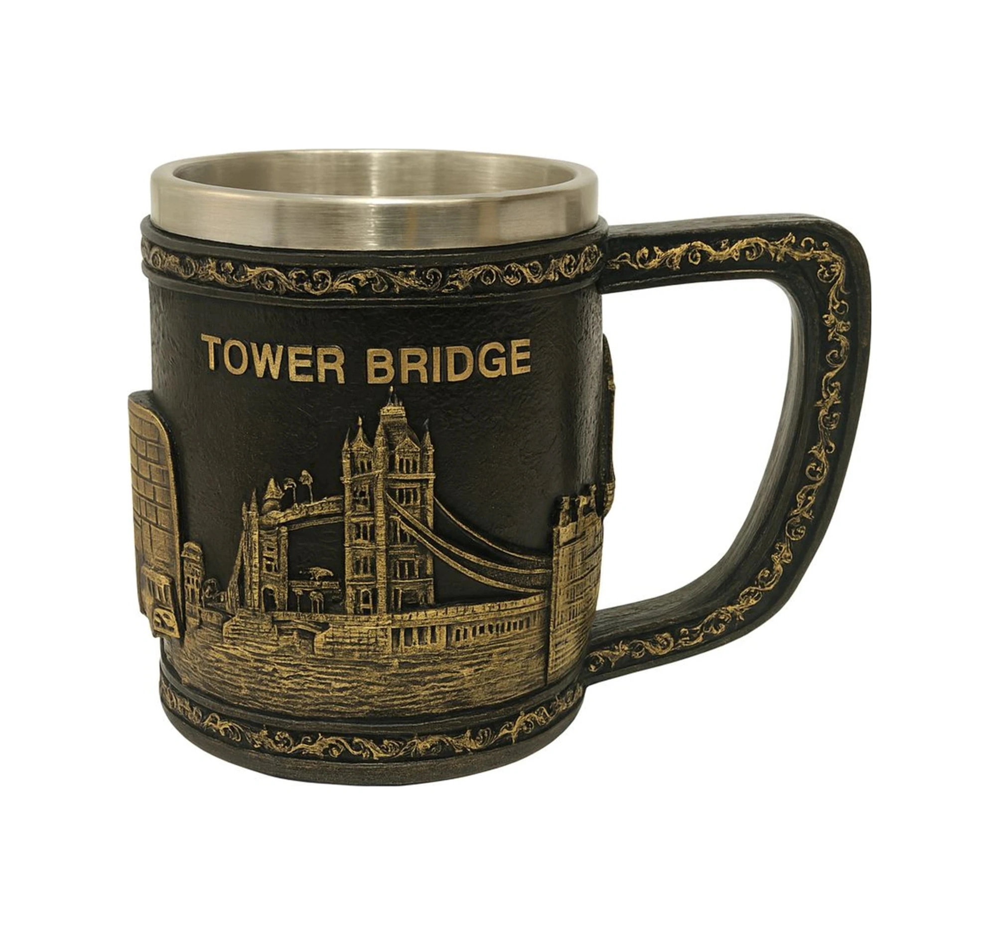 Londra Detaylı Çelik Kupa Diğer