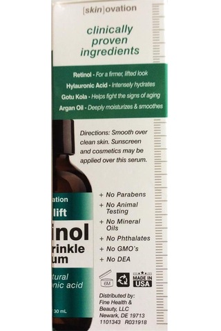 Skinovation Retinol Wrinkle Serum 30 ML