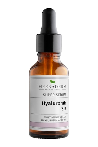 Herbaderm Yoğun Nemlendirici Hyaluronik 3D Super Serum 30 ML