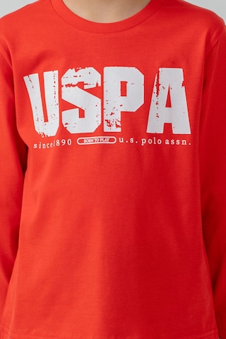 U.S. Polo Assn. Erkek Çocuk Pijama Takımı Baskılı Kırmızı Uzun Kol Pijama Takımı Us2634-c-v1 Us2634-c-v1