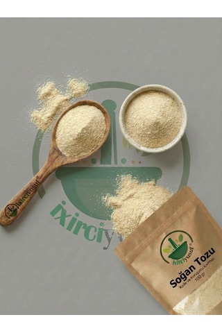 İxirciyusuf Soğan Tozu Kuru Soğan Tozu Onion Powder Powdered Onion Doğal Öğütülmüş 100 G