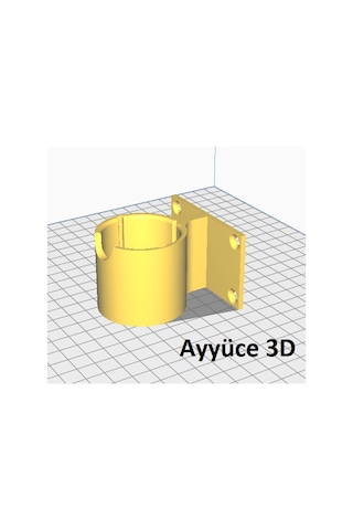 Ayyüce 3d, Cinetic Big Ball Duvar Askı Aparatı, Tekli,siyah