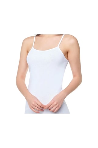 Seher Yıldızı Ip Askılı Ribana Atlet 6 ^lı Paket Beyaz